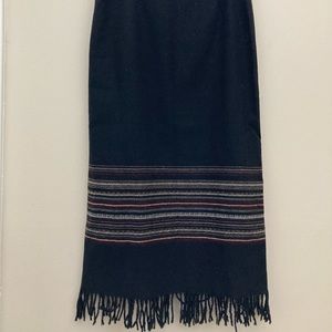 Wool Maxi Skirt
